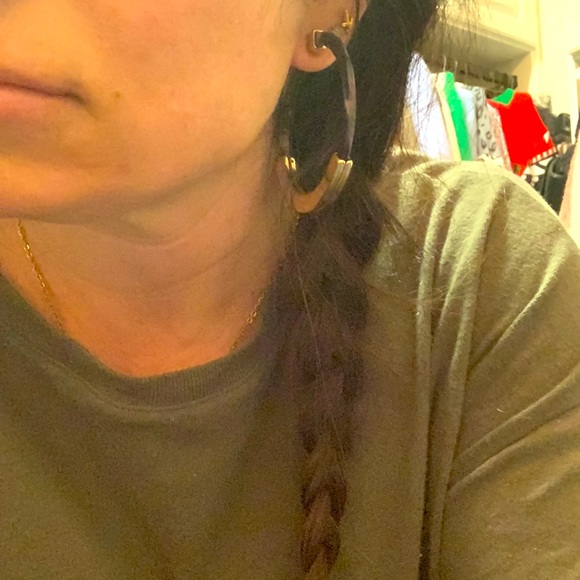 BaubleBar Hoop Earrings - Picture 2 of 3